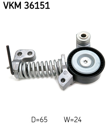 Belt Tensioner, V-ribbed belt - VKM 36151 SKF